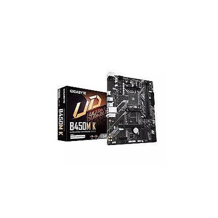 Дънна платка GIGABYTE B450M K Socket AM4